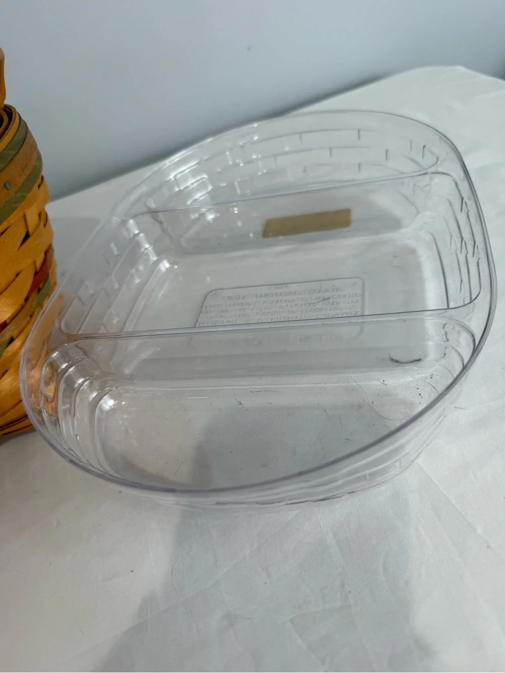 Longaberger Autumn Reflections Large Daily Blessings basket set